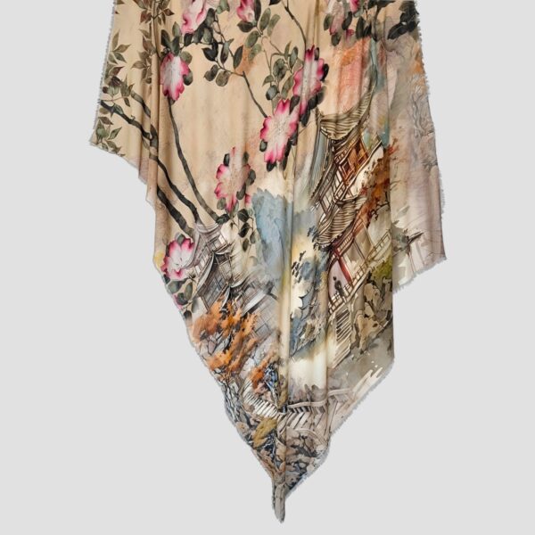 SCIARPA DIAMANTE "POESIA NIPPONICA"