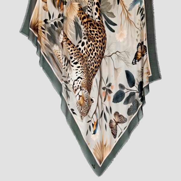 SCIARPA DIAMANTE "POTERE DELLA GIUNGLA"