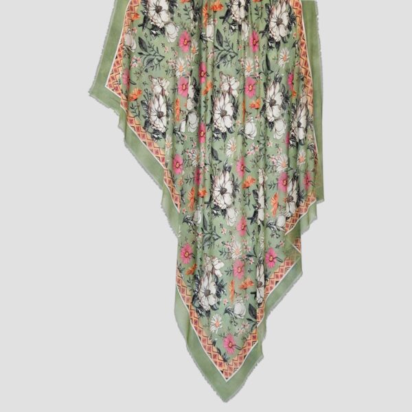 SCIARPA PERLA "GIARDINO SEGRETO"