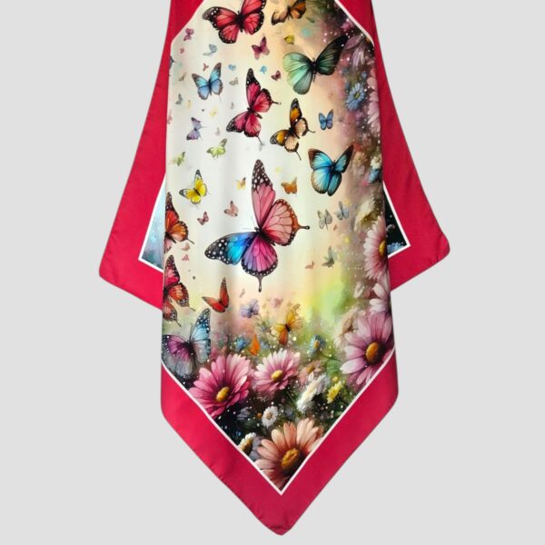 FOULARD SETA "FARFALLE"