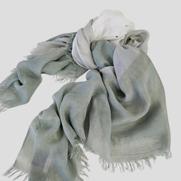 STOLA WALTON VERDE LUREX