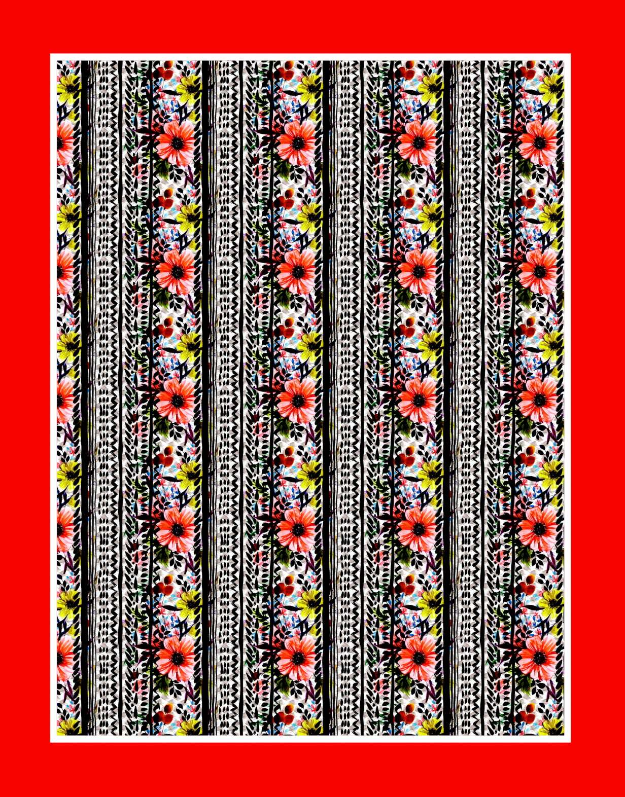 STOLA PERLA "FLOREALE ETNICO" - immagine 4