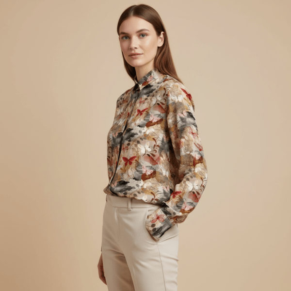 CAMICIA SETA BLANCA 2104