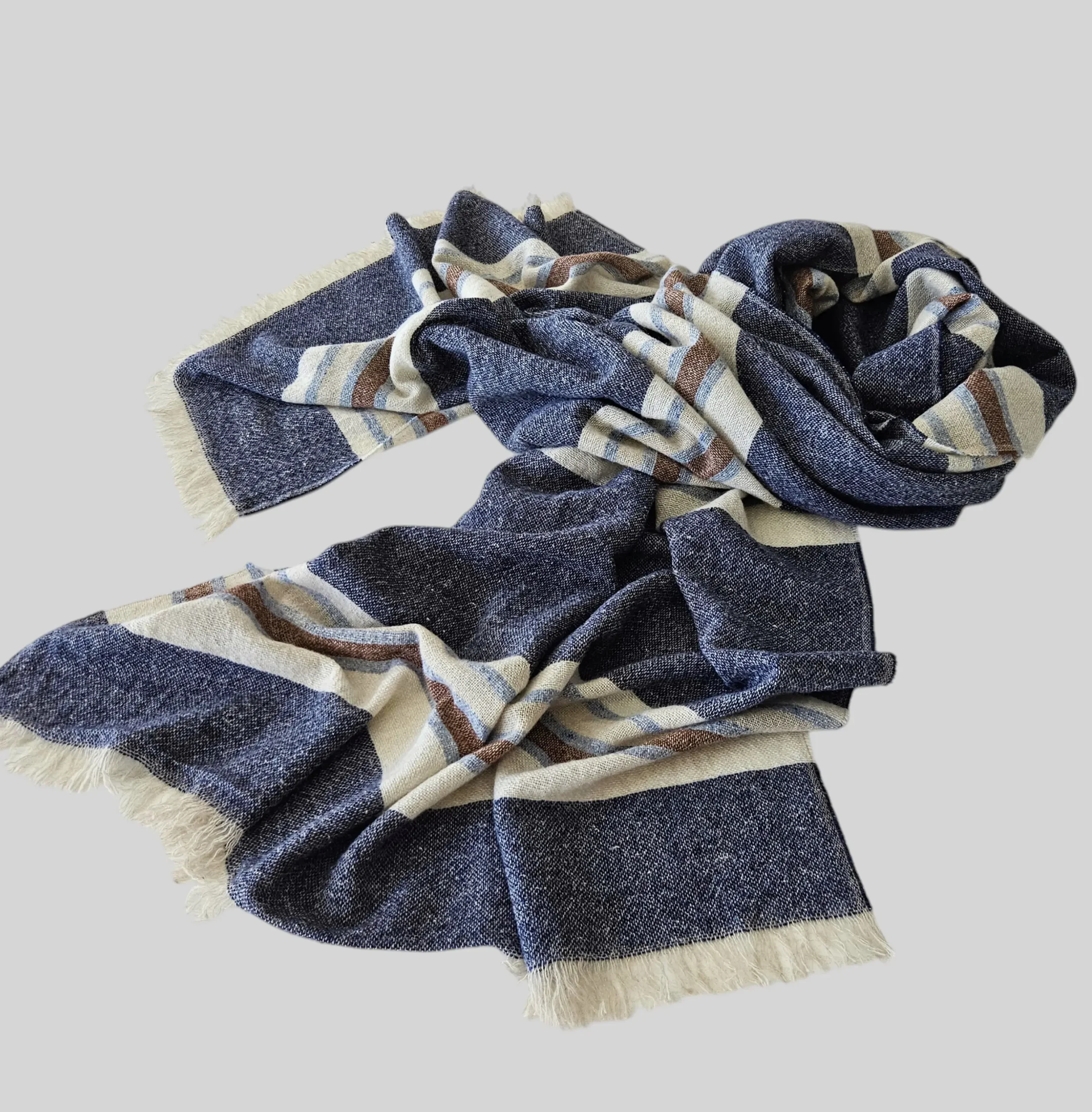 SCIARPA AMELIE BLU - immagine 2